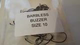 Barbless Buzzer Hooks
